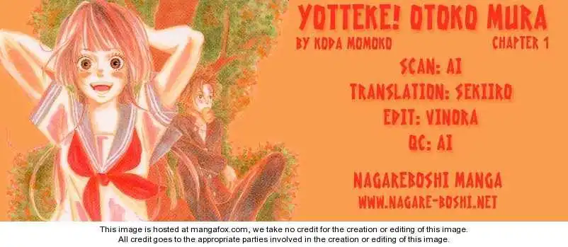 Yotteke! Otoko Mura Chapter 1 1